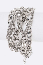 Load image into Gallery viewer, Braided Multi Chain Bracelet  **Available for Next Day Shipping**
