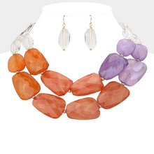 Load image into Gallery viewer, Graduated Ombré Necklace Set
