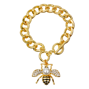 Gucci Inspired Bee Toggle Bracelet