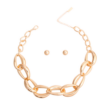 Load image into Gallery viewer, Hollow Link Necklace Set

